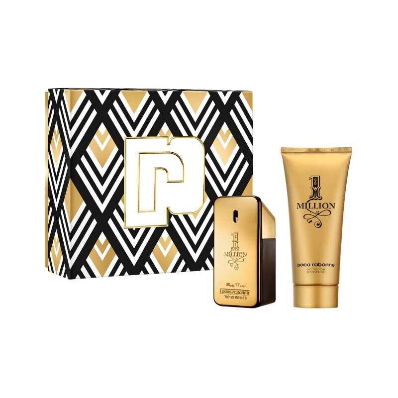Set Perfume Paco Rabanne 1 Million EDT 50ml + Shower Gel Original Set Perfume Paco Rabanne 1 Million EDT 50ml + Shower Gel Original