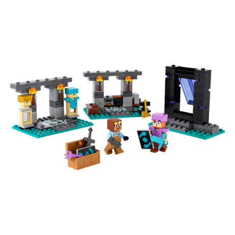 Lego La Armería 203 Piezas 7+ Minecraft