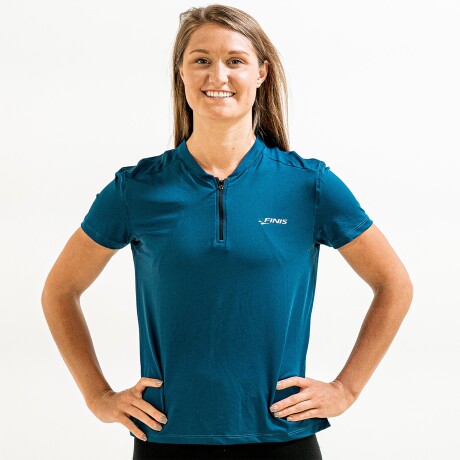 Finis - Remera Deportiva Mujer Tech Polo 1.15.011.106.03 - Xs. 001
