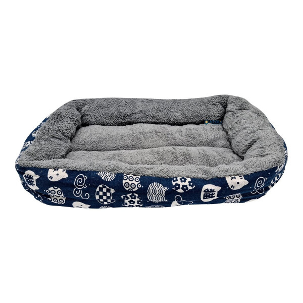 Cucha Cama Colchón Perro Mascota Gato 61 X 40 Rectangular Variante Gato