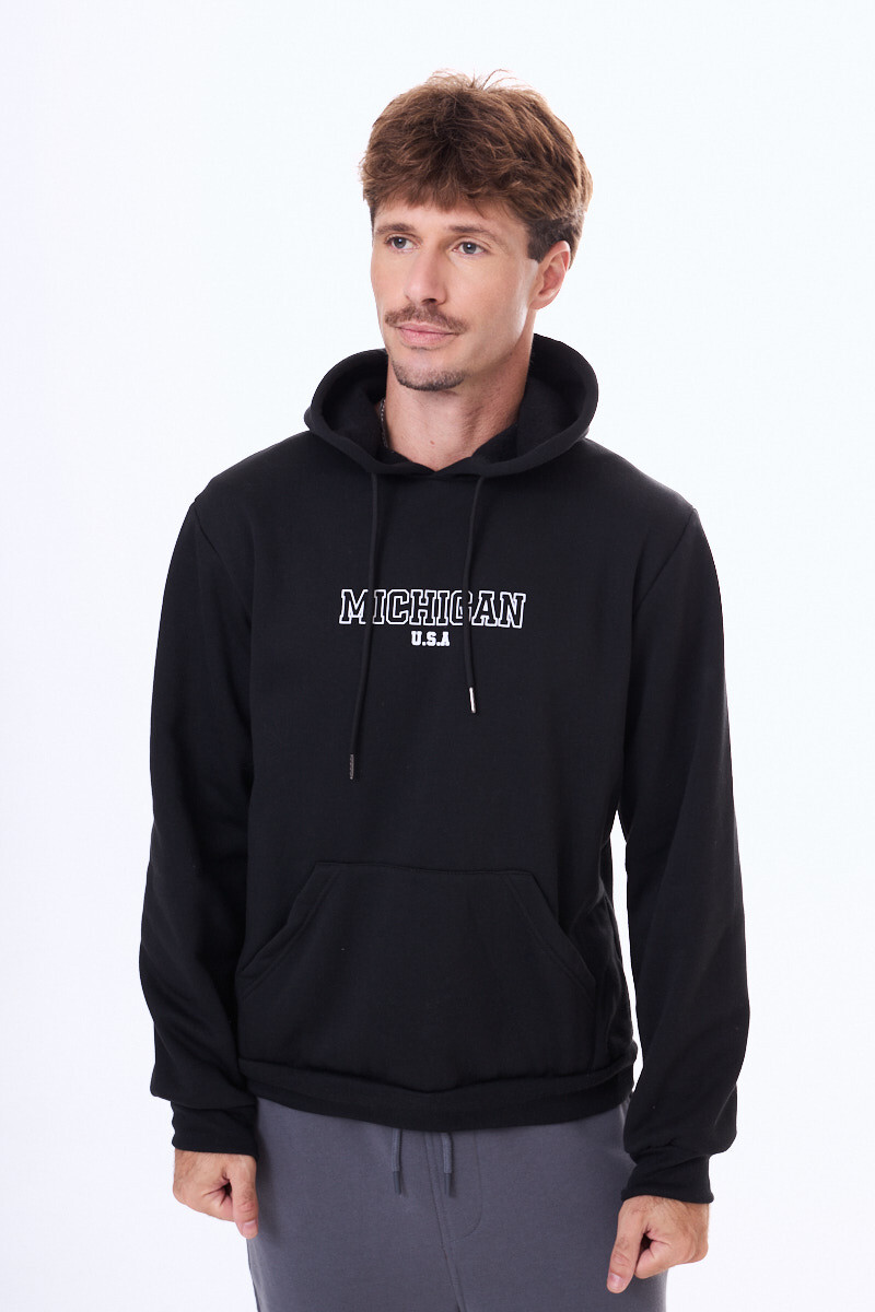 Buzo felpa Iquique Negro