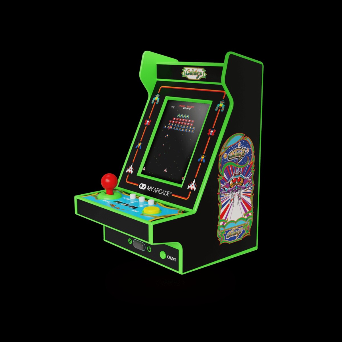 NANO PLAYER PRO 4.8" GALAGA PORTABLE RETRO ARCADE (2 GAMES) 