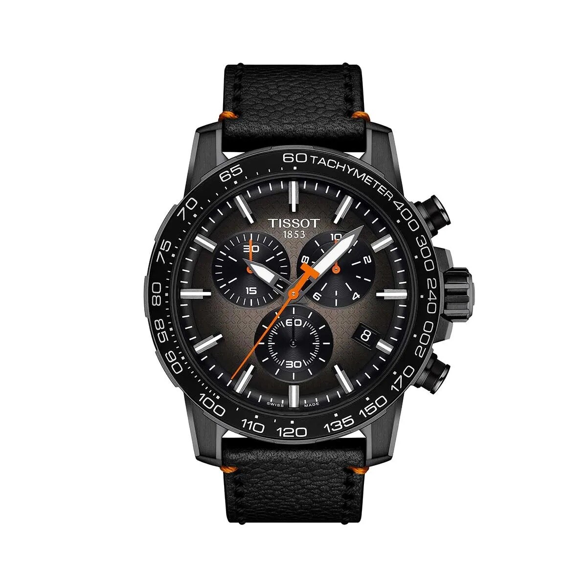 Reloj Tissot T1256173608100 Para Hombre En Cuero 
