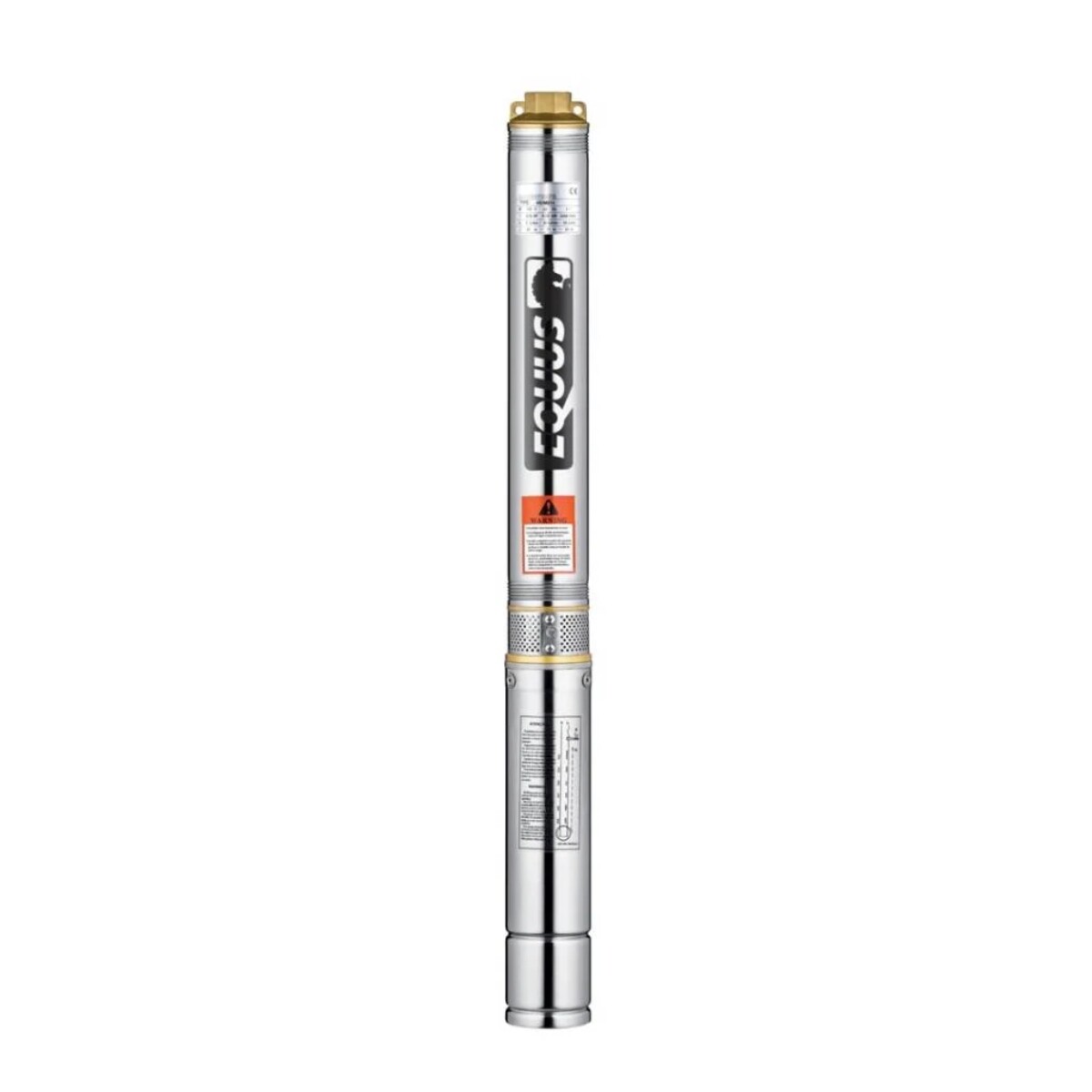 BOMBA EQUUS D/AGUA A.INOX TURBINA 550W 4SDM4/8 