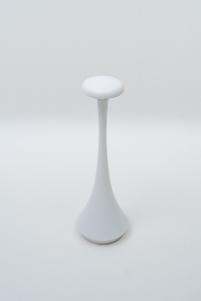 Lampara De Mesa Cindra, Touch Usb - Blanco 