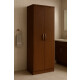 Armario Ropero Placard Multiuso 2 Puertas Cocina Baño Color Marrón Marrón