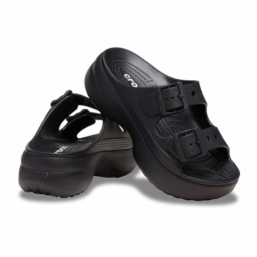 Sandalias Crocs Saturday Platform Sandal W Mujer Black
