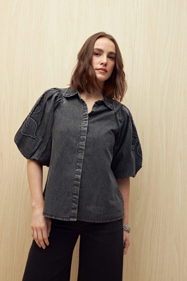 CAMISA SALAMAT Negro