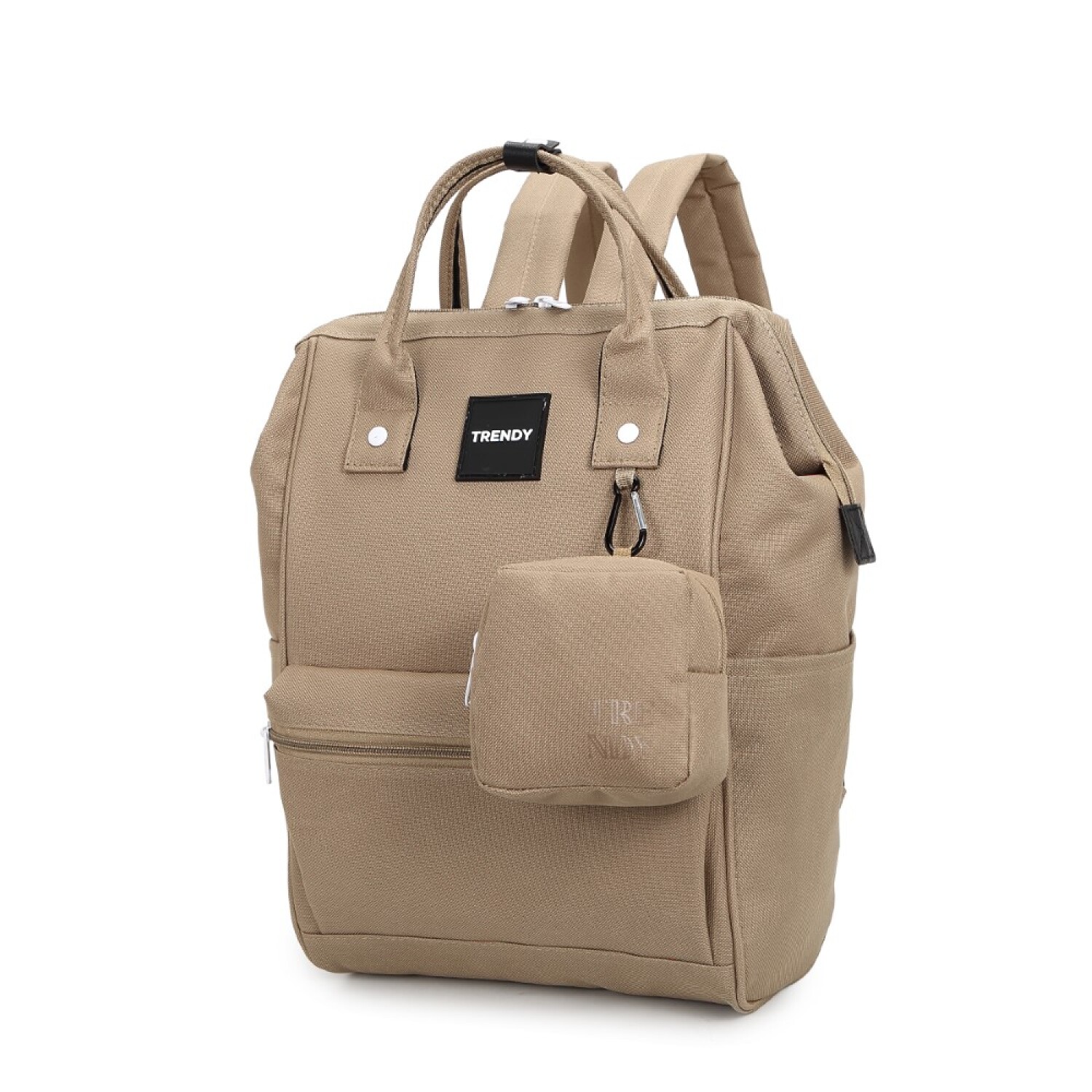 Modero Mochila multicierres con modero - Beige — Canva Store