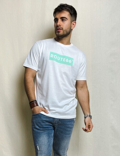 T-shirt con logo frontal Dizy Menta