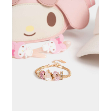 Pulsera Muticharm ''my Melody'' Combinacion Bicolor
