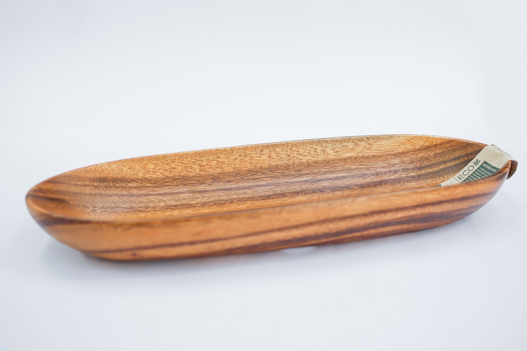 Bandeja Oval en Madera Acacia 40X13CM 