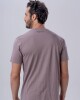 Remera manga corta Taupe