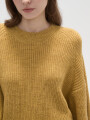 Sweater Tiros Mostaza Melange