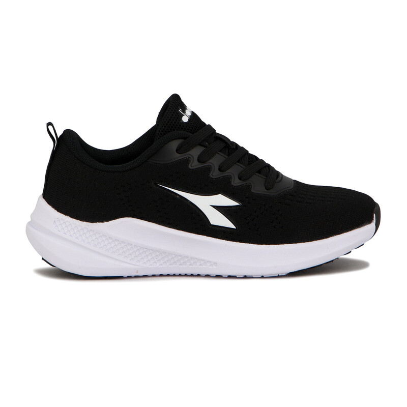 Diadora Calzado Deportivo Running Messina Hombre - Blanco/negro Negro-blanco