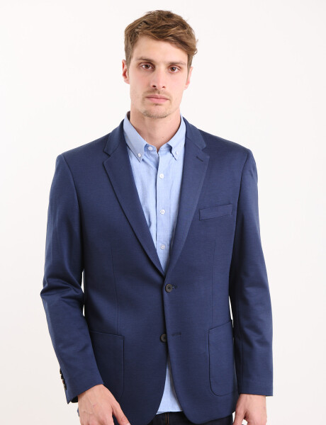 110605 SACO HARRINGTON LABEL Azul Oscuro