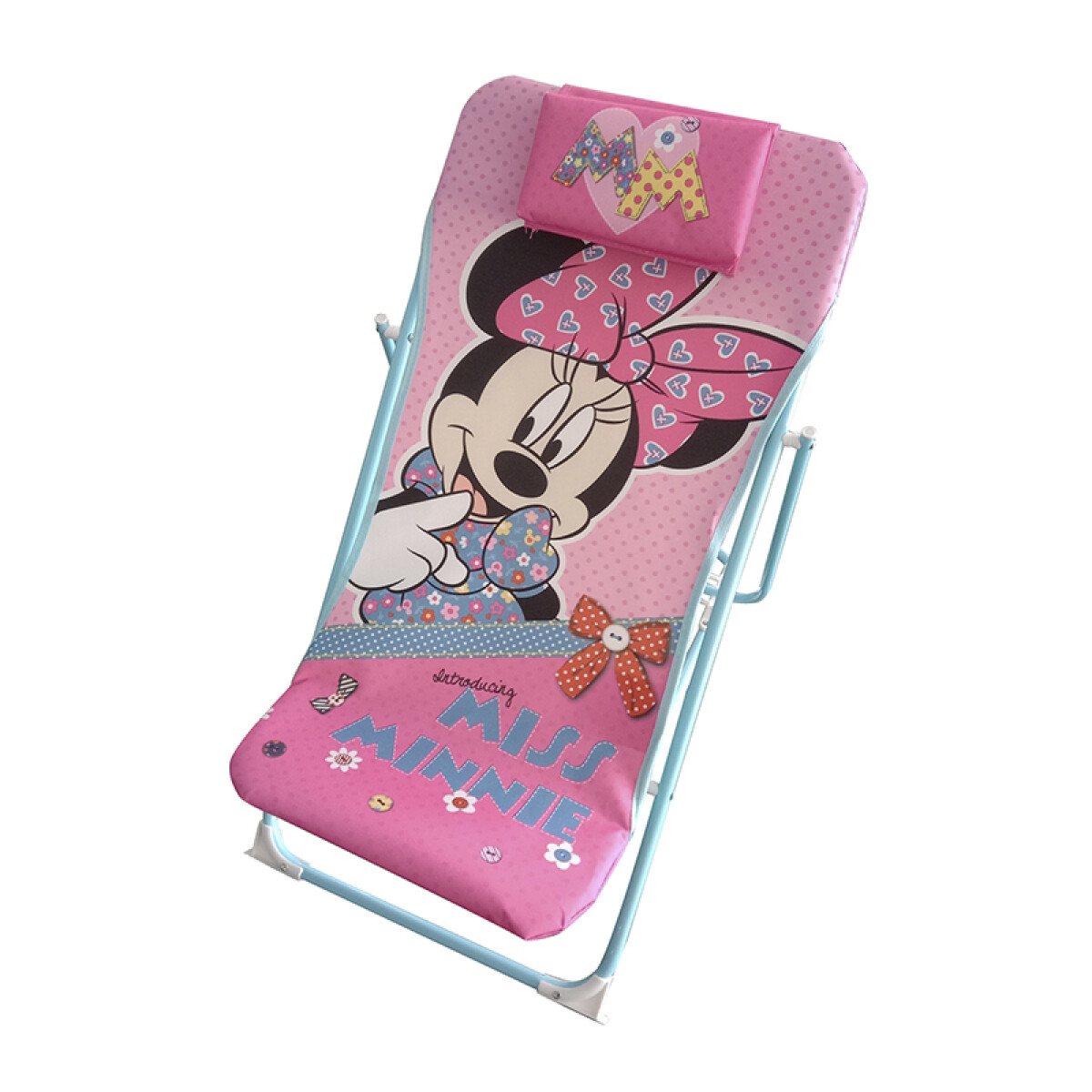 Silla Reposera 3 Niveles Y Broche Seguridad - Minnie 