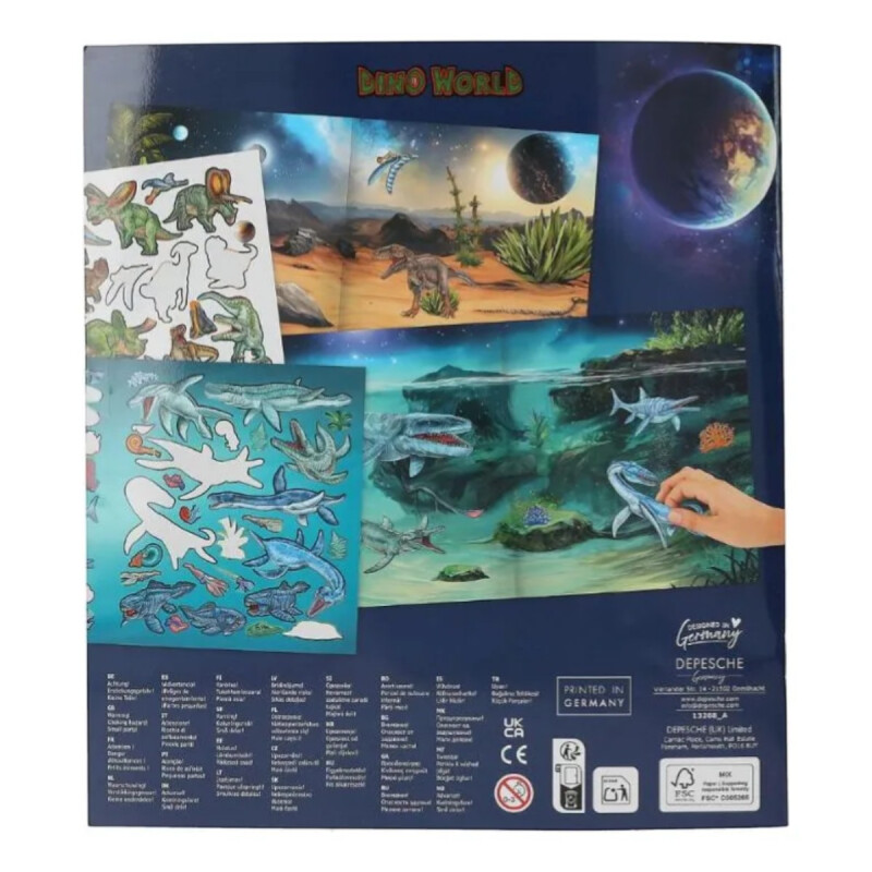 Libro de Stickers Dino World Galaxy Libro de Stickers Dino World Galaxy