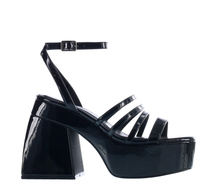 Sandalia AMUR de charol Black Patent