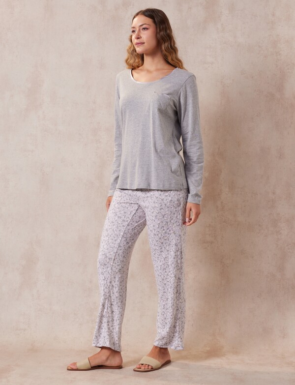 Pantalón Pijama GRIS/MULTI