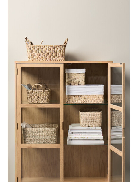 Cesta EJNO A22xL31xA15cm con tela nat Cesta EJNO A22xL31xA15cm con tela nat