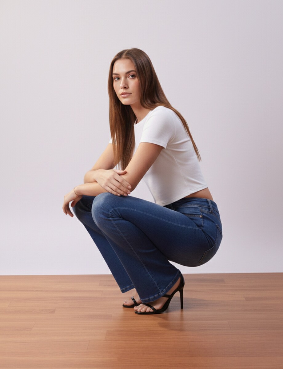 Jean Bootcut - Jean Oscuro 