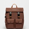 Mochila J Gang En Efecto Cuero Marron