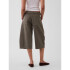 BELTED CULOTTE - RAQUEL BLACK MOSS