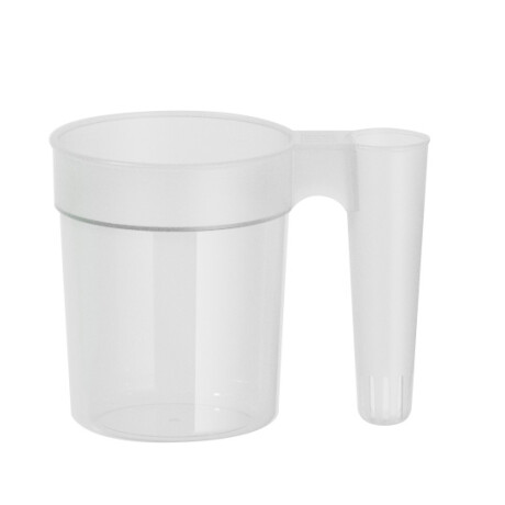 Taza portacepillo blanco