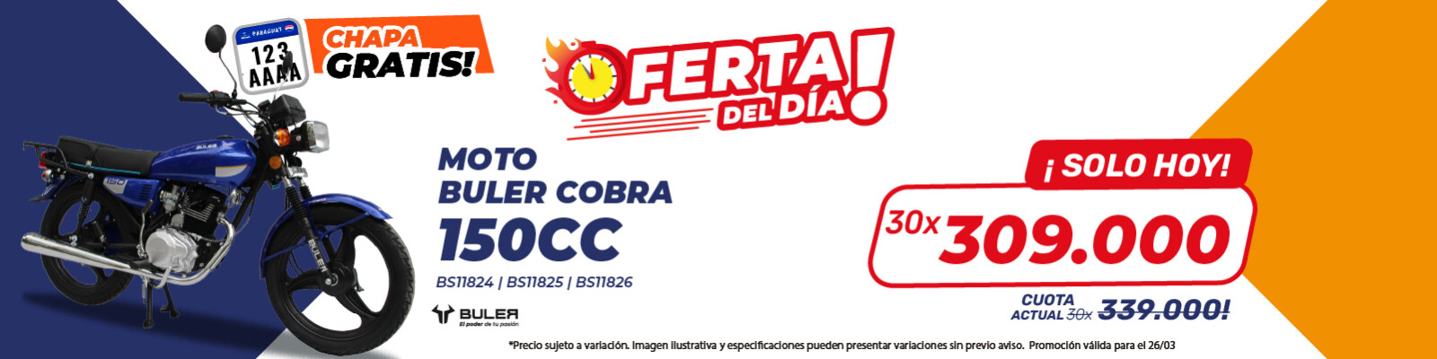Oferta del dia 26/03
