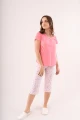 Pijama Manga Corta Capri 41553 Coral