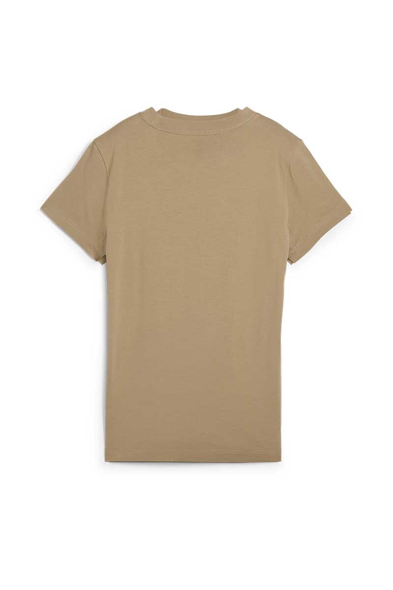 REMERA MUJER PUMA SQUAD GRAPHIC TEE Beige