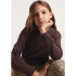 BLUSAO INFANTIL MARROM