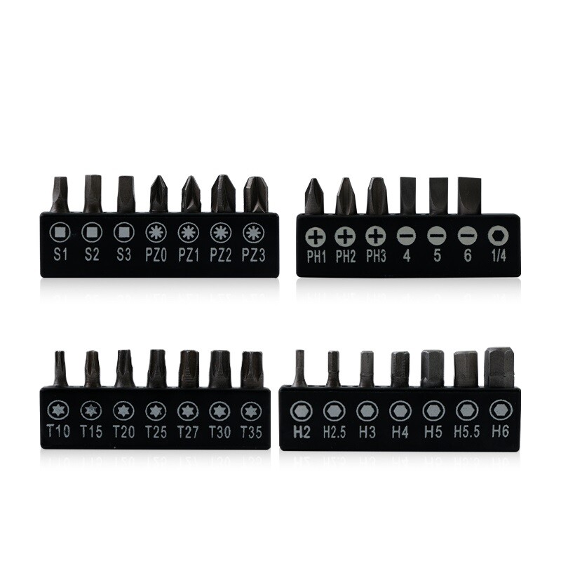 DINGQI JUEGO 29 PIEZAS DESTORNILLADOR AJUSTABLE C/ADAPTADOR Dingqi Juego 29 Piezas Destornillador Ajustable C/adaptador