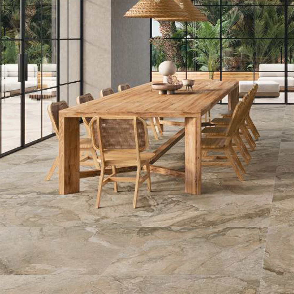 PORCELANATO ESMALTADO GRAVITY NOCE MATE RECTIFICADO "A"100X100 CM Porcelanato Esmaltado Gravity Noce Mate Rectificado "a"100x100 Cm