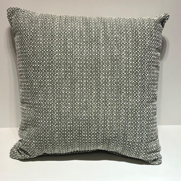 ALMOHADON 40X40 - TELA VERDE CON BLANCO ALMOHADON 40X40 - TELA VERDE CON BLANCO