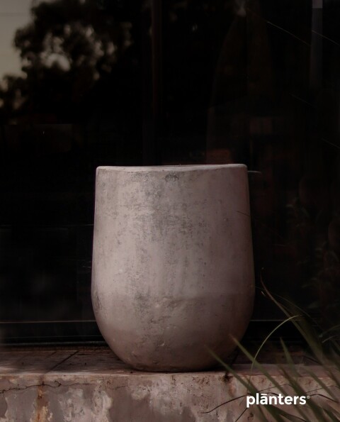 Maceta "Avalon80" - 70cm x 60cm - Fibrocemento Gris Laca Maceta "Avalon80" - 70cm x 60cm - Fibrocemento Gris Laca