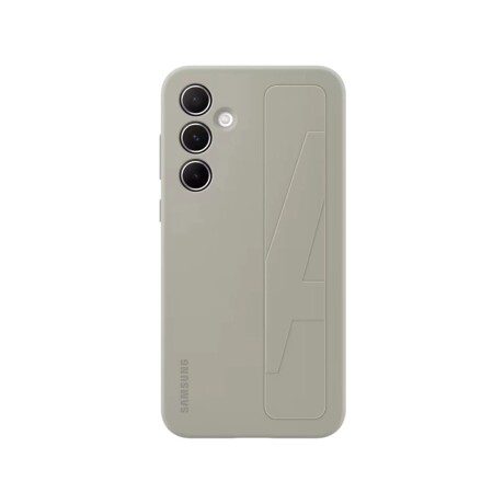 Funda Samsung Standing Grip Case con Correa y Soporte para Galaxy A55 5G Gray