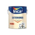 PINTURA EXTERIORES BLANCO 4 lts. INCA Pintura Exteriores Blanco 4 Lts. Inca