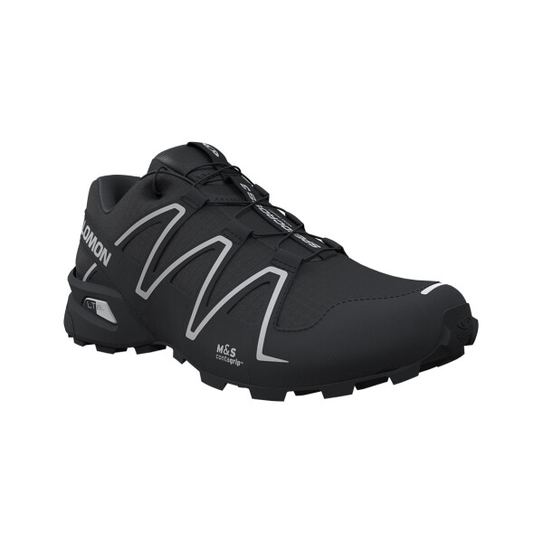 Salomon SPEEDCROSS 3 Unisex - Negro/Plata Negro-Plata