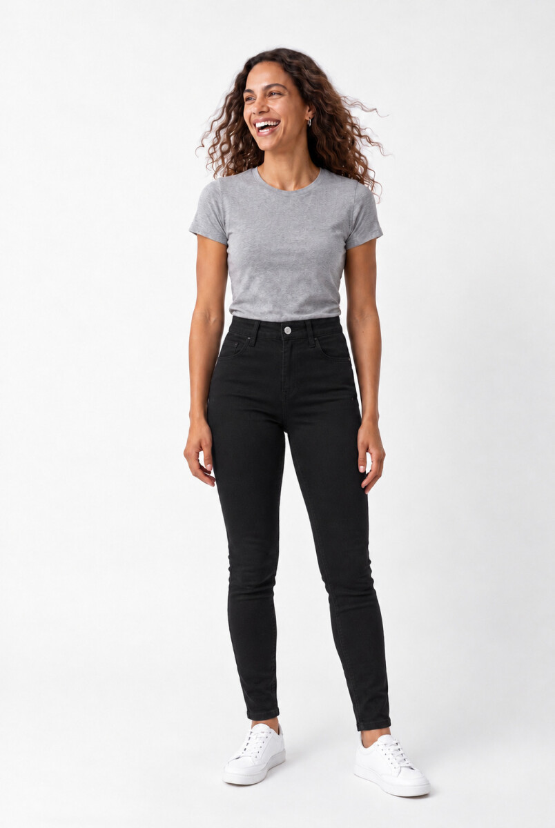 JEAN CADIZ SKINNY - NEGRO. 