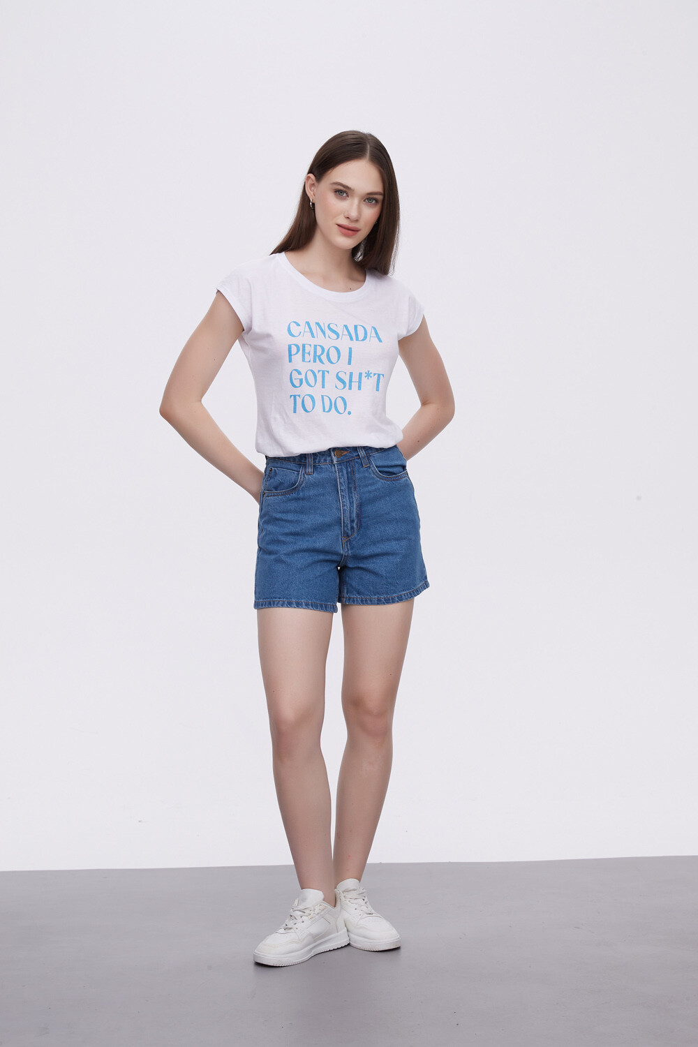 Short Karime Azul