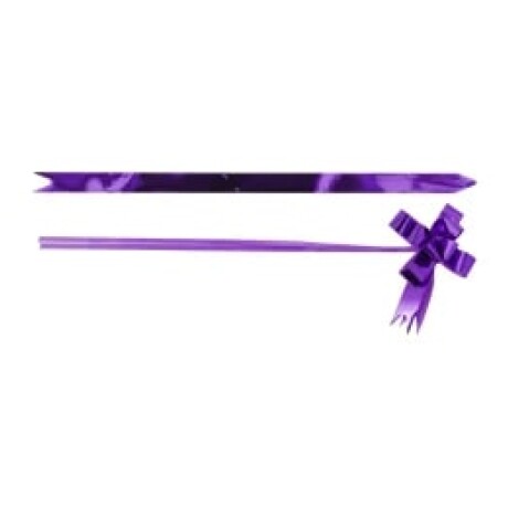Moño Magico Metalizado x 10 Violeta