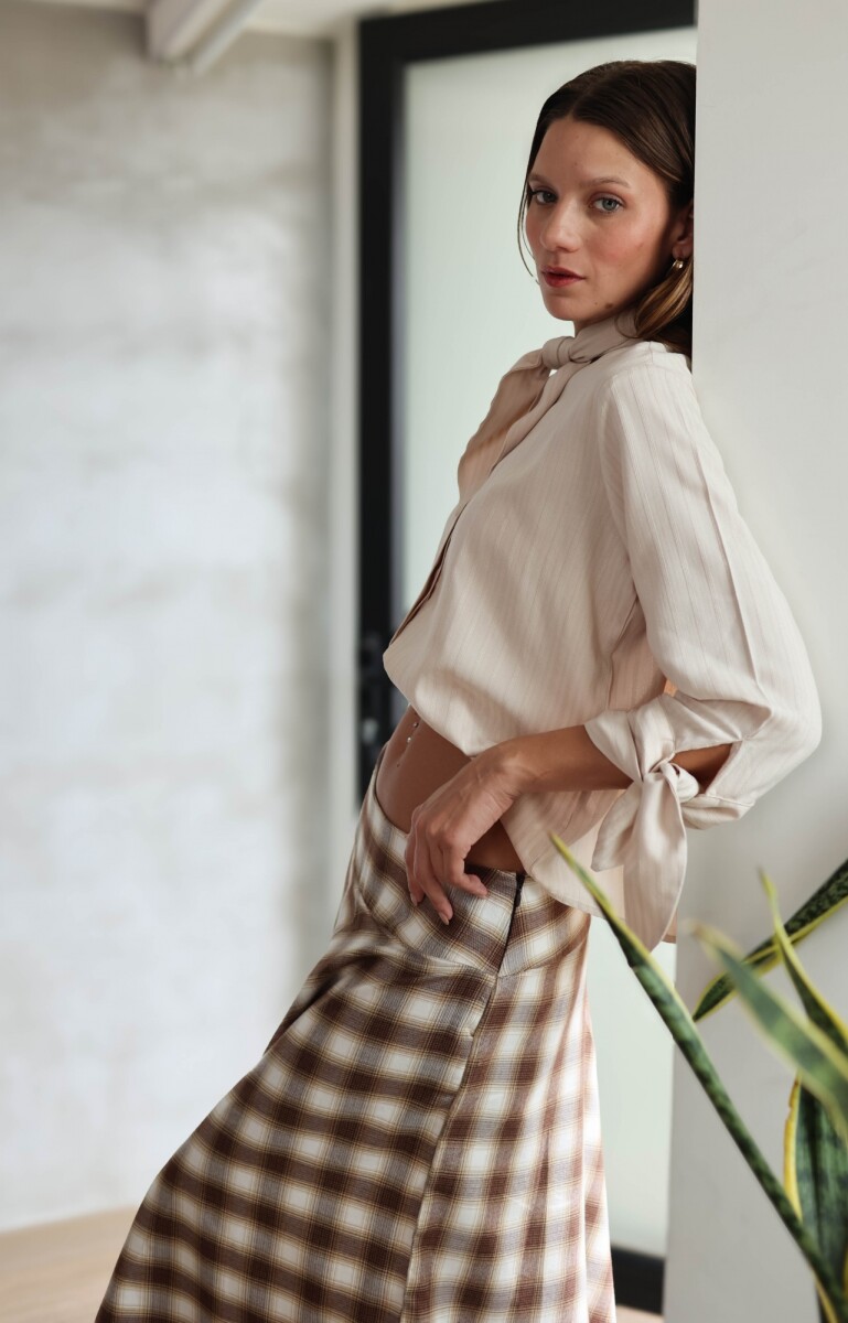 FALDA VIKTORIA NEW - MARRON 