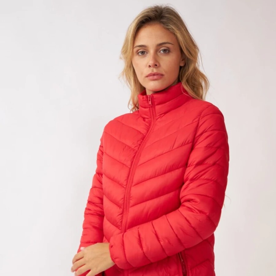 Campera de Mujer N+ COLES Rojo