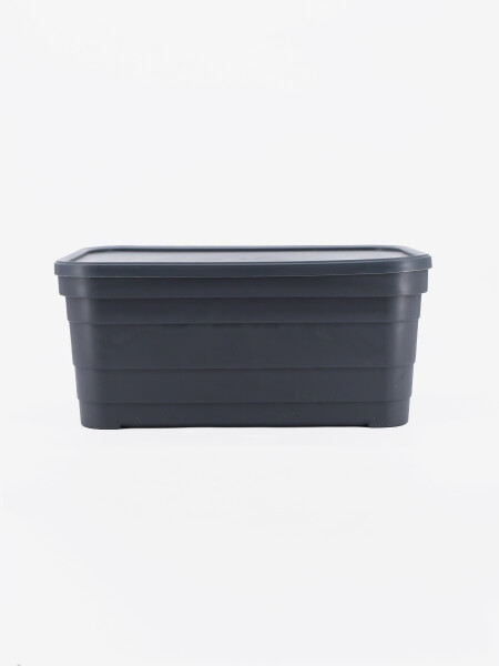 CAJA ORGANIZADORA C/ TAPA PYRAMID 10,8 LTS BEIGE