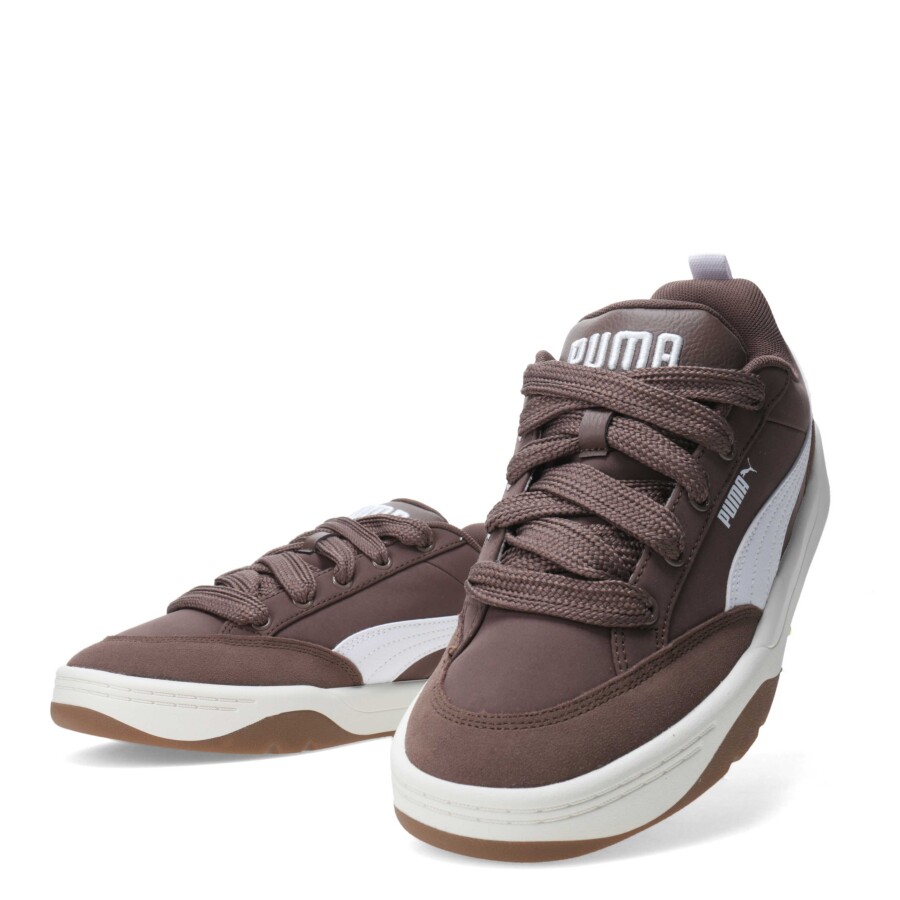 Championes de Hombre Puma Park Lifestyle Street Marrón - Blanco