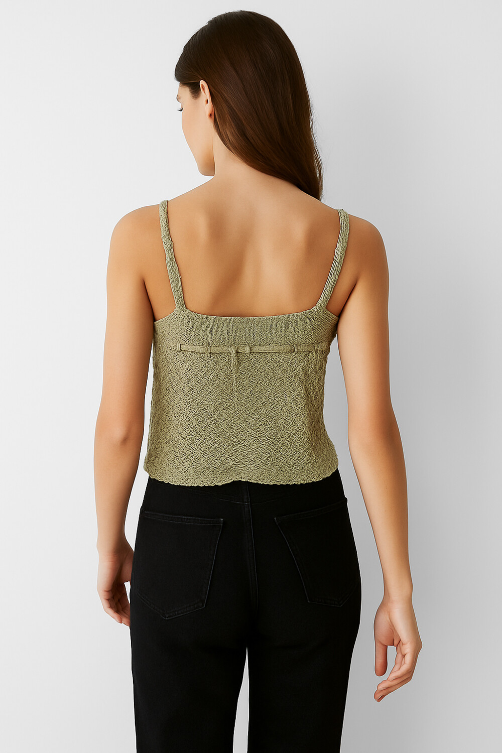 Tops Yarao Verde Oliva Claro