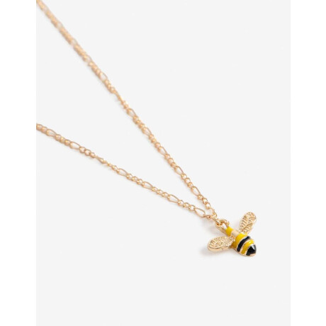 Cadena Corta Dije Abeja Dorado