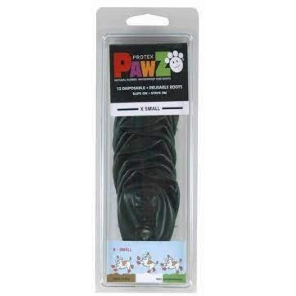 PAWZ BOTAS PARA PERRO NEGRO S X 13 PAWZ BOTAS PARA PERRO NEGRO S X 13